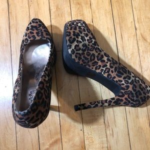 Leopard Charlotte Russe Platform Heel